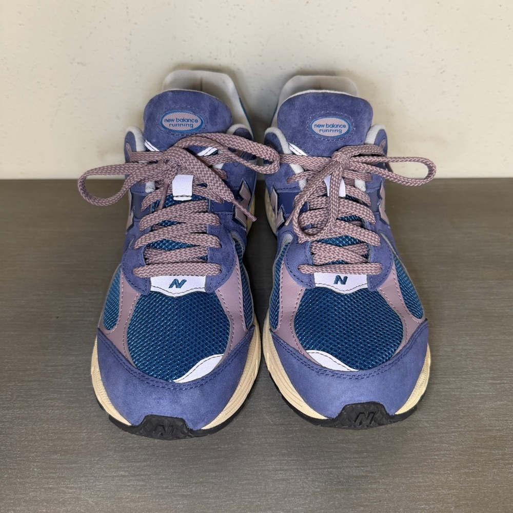 New Balance 2002R Purple Blue Mesh Suede Fashion Sneakers Mens Shoe Size 10.5 D - Picture 4 of 7